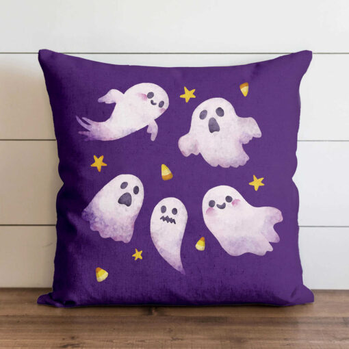 Halloween Pillow, Cute Ghost Pillow, Holiday Pillows for Home Sofa Decor