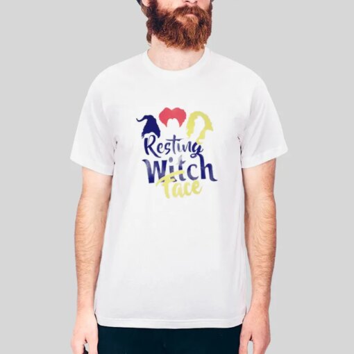 Halloween Resting Witch Face Shirt