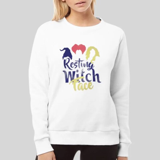 Halloween Resting Witch Face Shirt