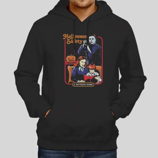 Halloween Safety A Sitter’s Guide Michael Myers T Shirt