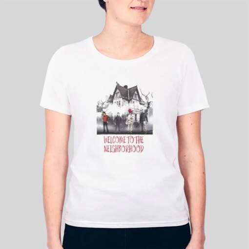 Halloween Welcome To The Neighborhood Shirt