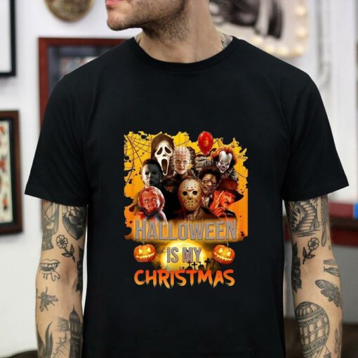 Halloween is my Christmas Horror Characters t-shirt