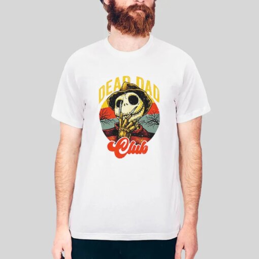 Haloween Skull Dead Dad Club Shirt