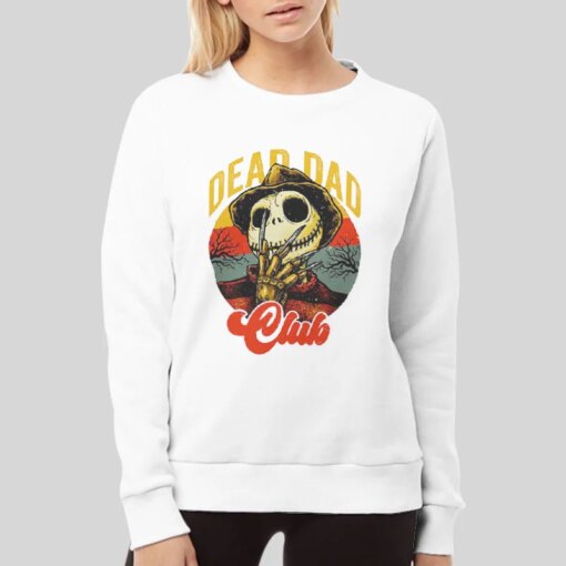 Haloween Skull Dead Dad Club Shirt