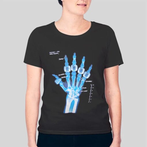 Hand X Ray Kobe Broken Hand Shirt