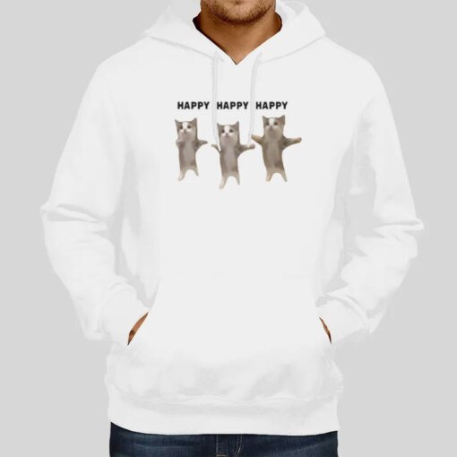 Hapi Happy Happy Happy Cat Meme T Shirt