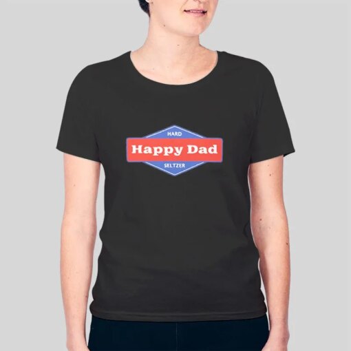 Happy Dad Merch Logo Shirt