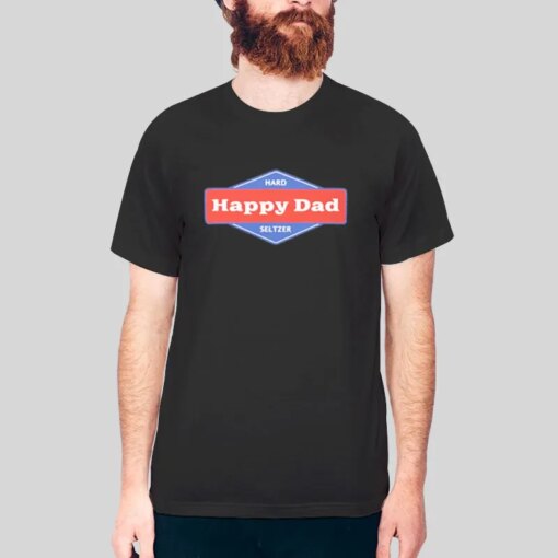 Happy Dad Merch Logo Shirt