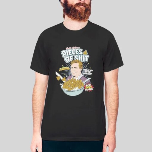 Happy Gilmore Shooter Mcgavin Cereal Parody Shirt