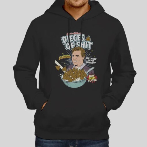 Happy Gilmore Shooter Mcgavin Cereal Parody Shirt