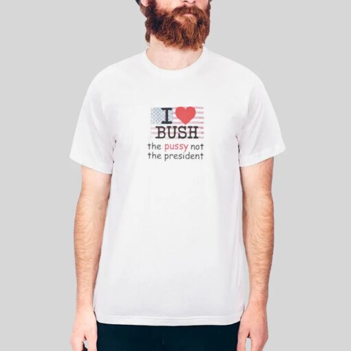 Harold And Kumar I Love Bush Not The President Shirt