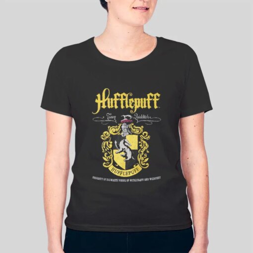 Harry Potter Team Quidditch Hogwarts Hufflepuff Shirt