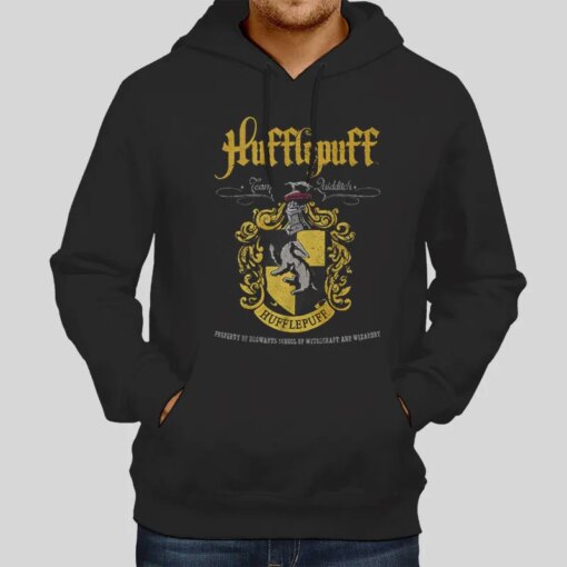 Harry Potter Team Quidditch Hogwarts Hufflepuff Shirt