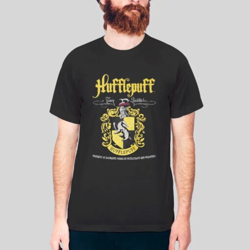 Harry Potter Team Quidditch Hogwarts Hufflepuff Shirt