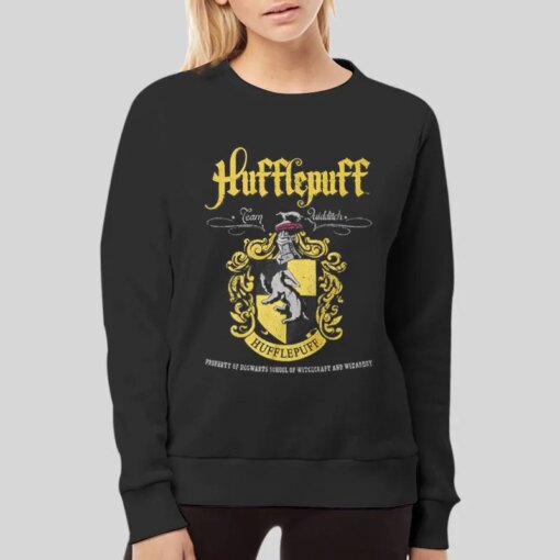 Harry Potter Team Quidditch Hogwarts Hufflepuff Shirt