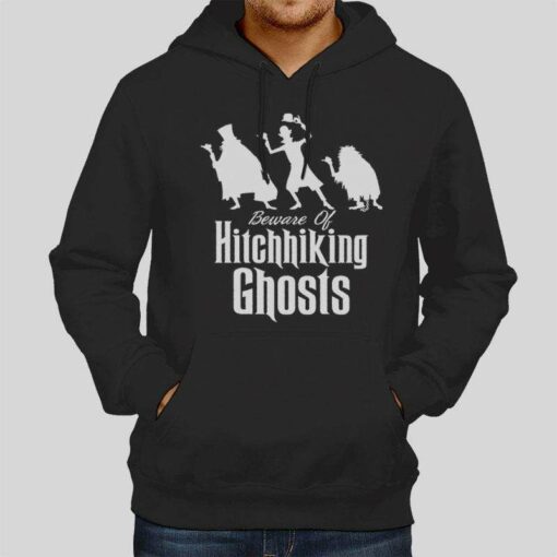 Haunted Mansion Beware Of Hitchhiking Ghost T Shirt