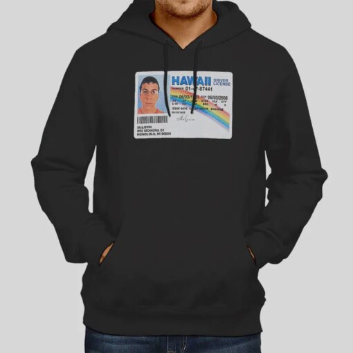 Hawaii Driver License Superbad Mclovin T Shirt