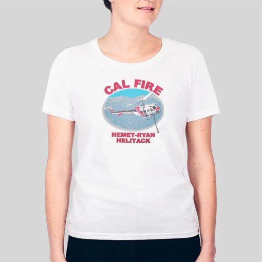 Helicopter 301 Cal Fire T Shirt