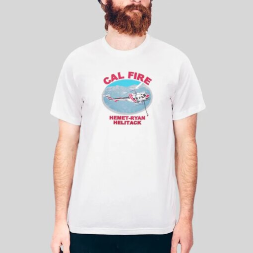 Helicopter 301 Cal Fire T Shirt