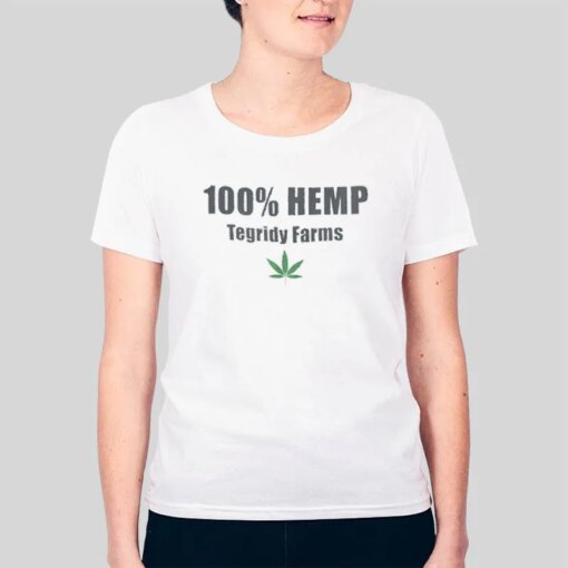 Hemp Tegridy Farms Weed Shirt