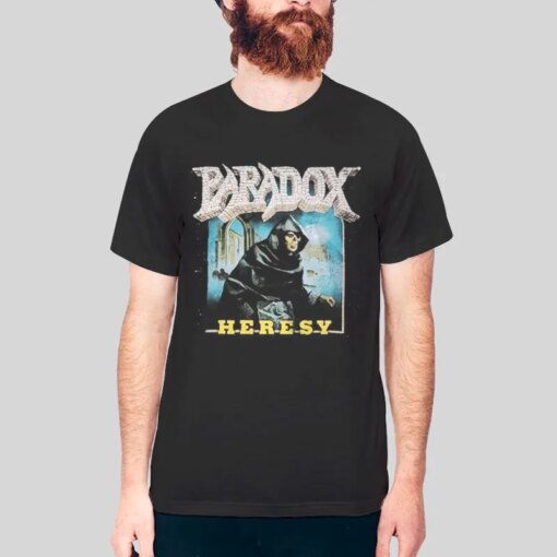 Heresy Band Logo Paradox Tshirt