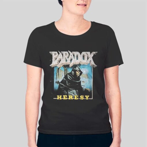 Heresy Band Logo Paradox Tshirt