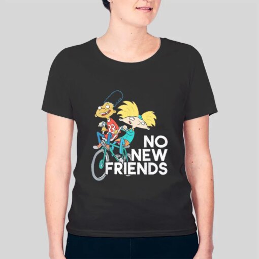 Hey Arnold No New Friends Shirt