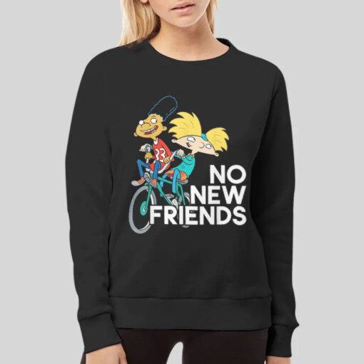 Hey Arnold No New Friends Shirt