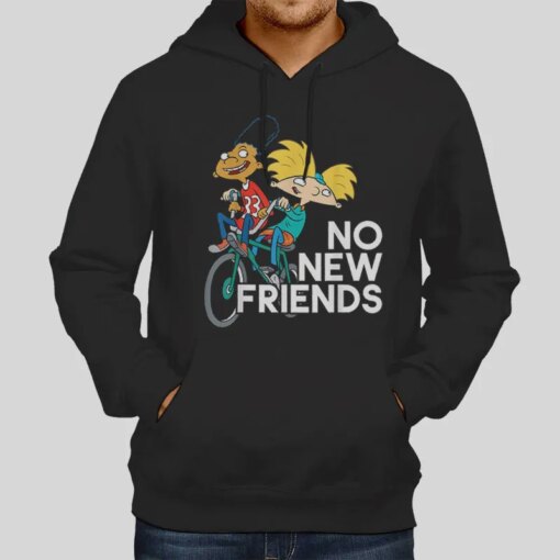 Hey Arnold No New Friends Shirt