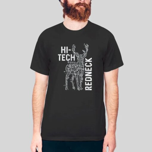 Hi Tech Redneck Hunting T Shirts