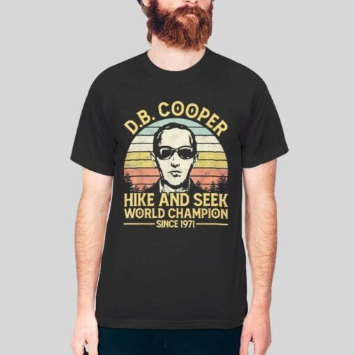 Hide And Seek Champion Since 1971 Db Cooper T Shirt