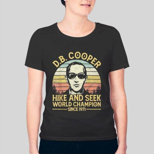 Hide And Seek Champion Since 1971 Db Cooper T Shirt