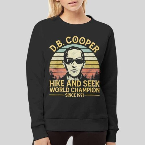 Hide And Seek Champion Since 1971 Db Cooper T Shirt