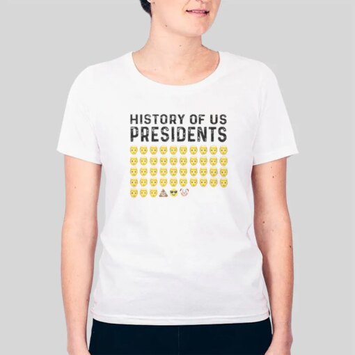 History Of Us Presidents Emoji Tshirts