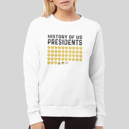 History Of Us Presidents Emoji Tshirts