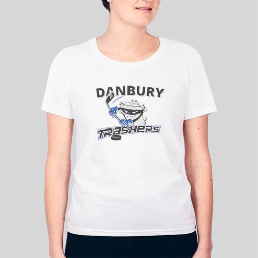 Hockey Logo Danbury Trashers Shirts