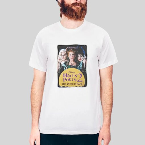 Hocus Pocus 2 Merchandise The Witch Is Back Shirt