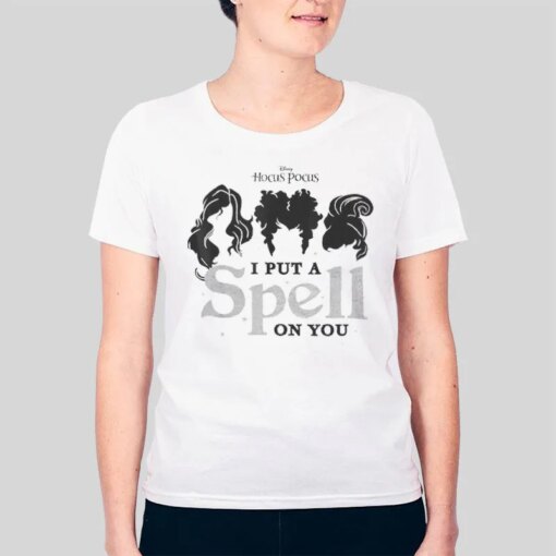 Hocus Pocus Hair I Put A Spell On You Shirt