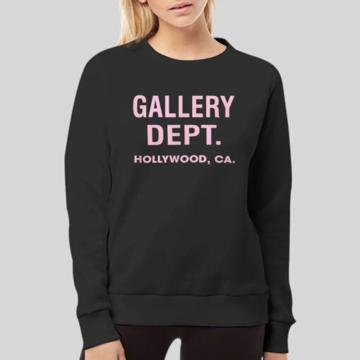 Hollywood Ca Dept T Shirt Womens