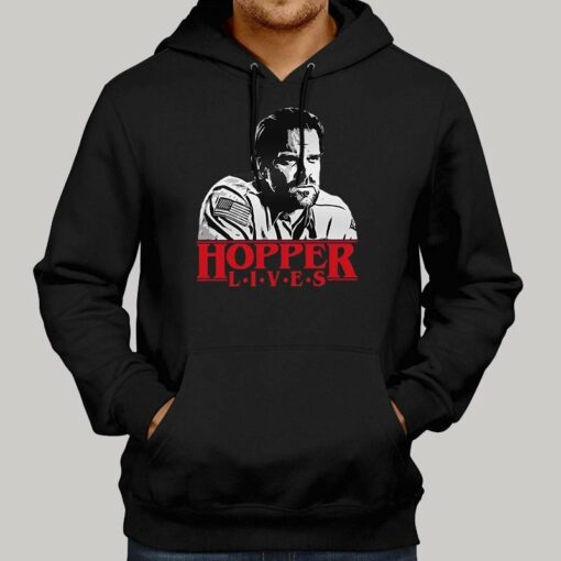 Hopper Lives Shirt Chief Hopper Stranger Things Shirt