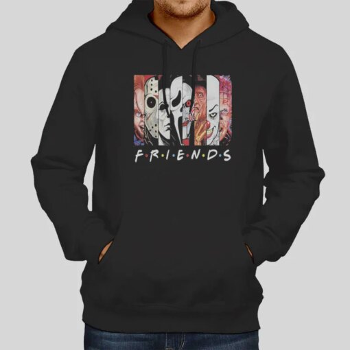 Horror Characters Friends Halloween Shirt