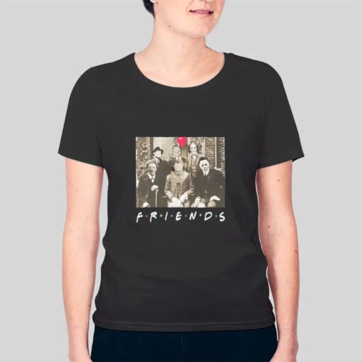 Horror Characters Halloween Friends Shirt