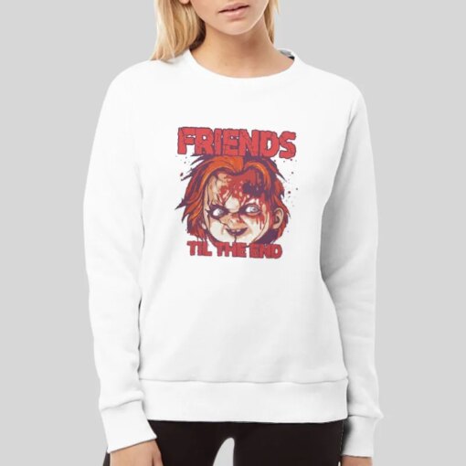 Horror Halloween Chucky Friends To The End Shirt