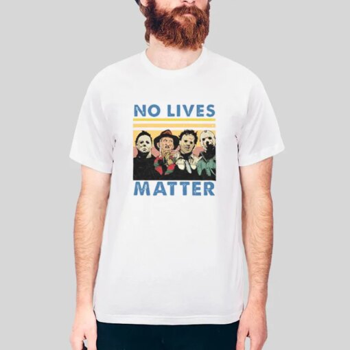 Horror Halloween No Lives Matter T Shirt