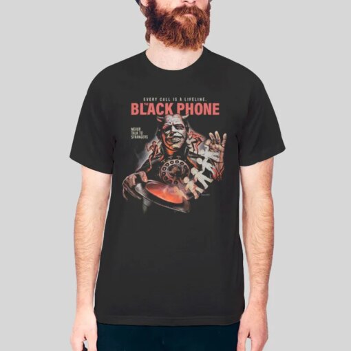 Horror Halloween The Black Phone Shirt