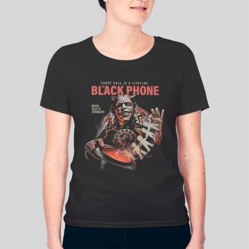 Horror Halloween The Black Phone Shirt