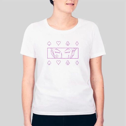 Hunter X Hunter Anime Japanese Eyes Hisoka Shirt