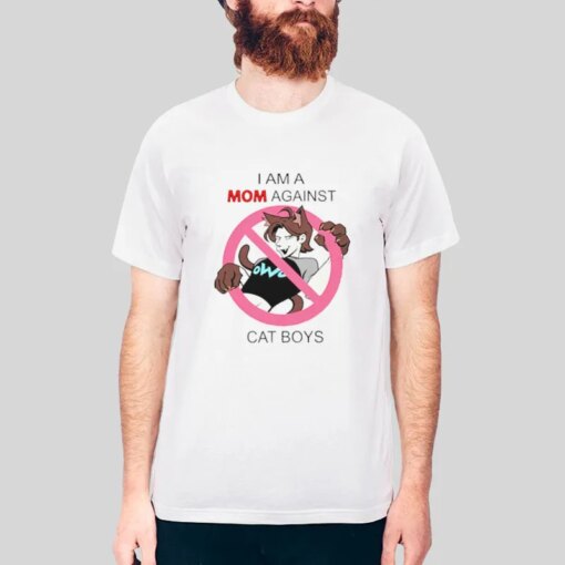 I Am A Moms Against Cat Boys Shirt