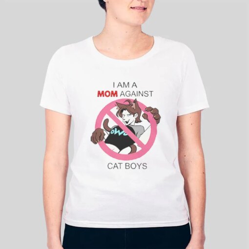 I Am A Moms Against Cat Boys Shirt