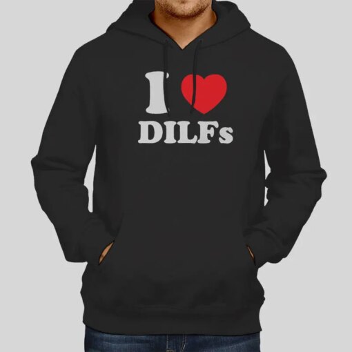 I Love Dilfs I Heart Dilfs Flag Shirt